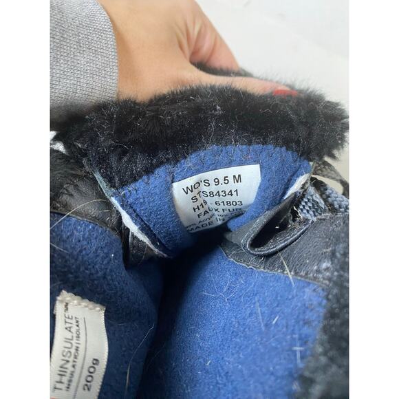 Sperry Maritime Leather Faux Fur Boots 9.5W - Picture 13 of 14